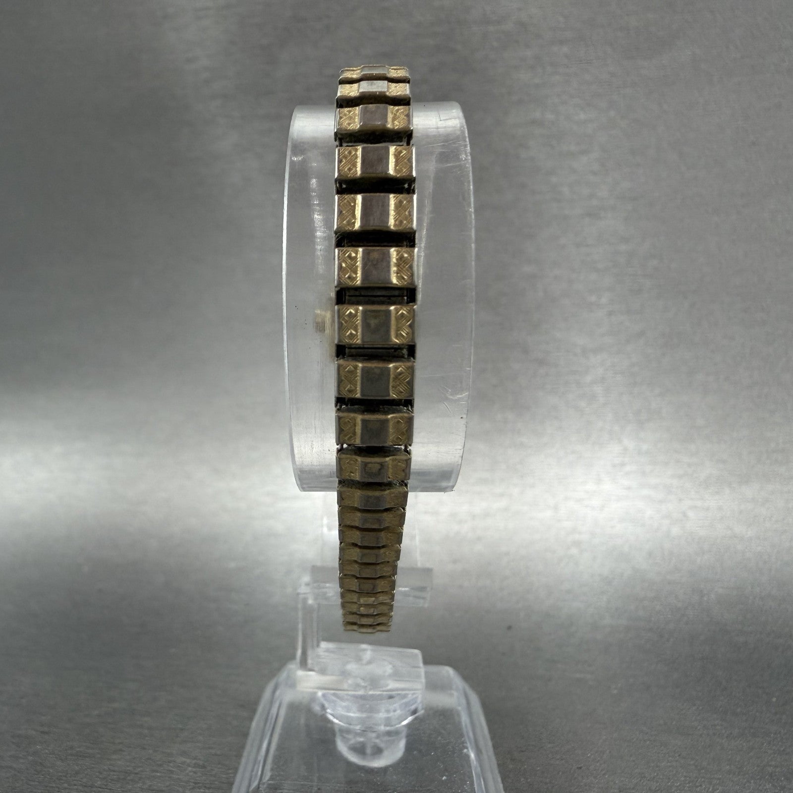 Omega Watch Women 15mm Cream Dial 14K Gold Filled Manual Wind Runs Caliber 4817