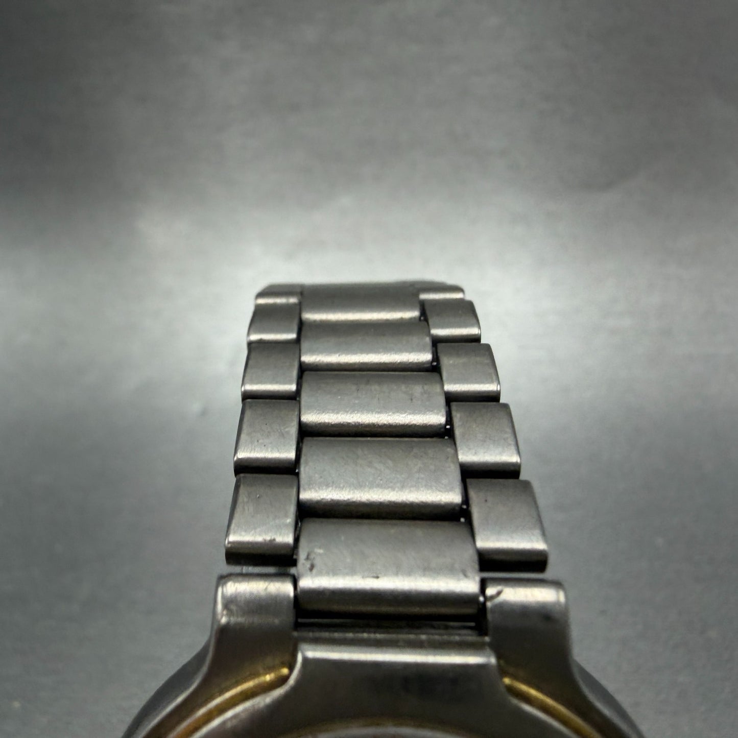 Seiko Cadet Watch Men 35mm White Dial Titanium Tone Round 5p31-6250 PARTS VTG5