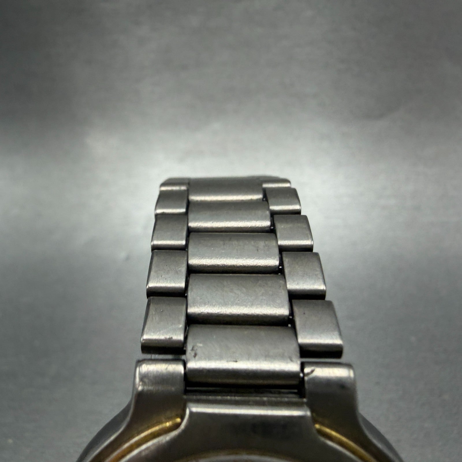 Seiko Cadet Watch Men 35mm White Dial Titanium Tone Round 5p31-6250 PARTS VTG5