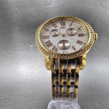 Invicta Angel Watch Women 40mm MOP Dial Two Tone  Daydate 15010 New Battery5