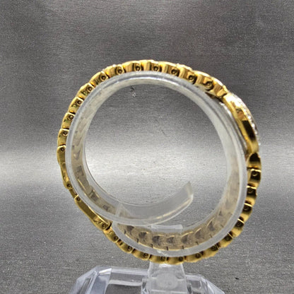 Bucherer Watch Women 20mm MOP Dial Gold Tone Round 901 544 New Battery Crystals8