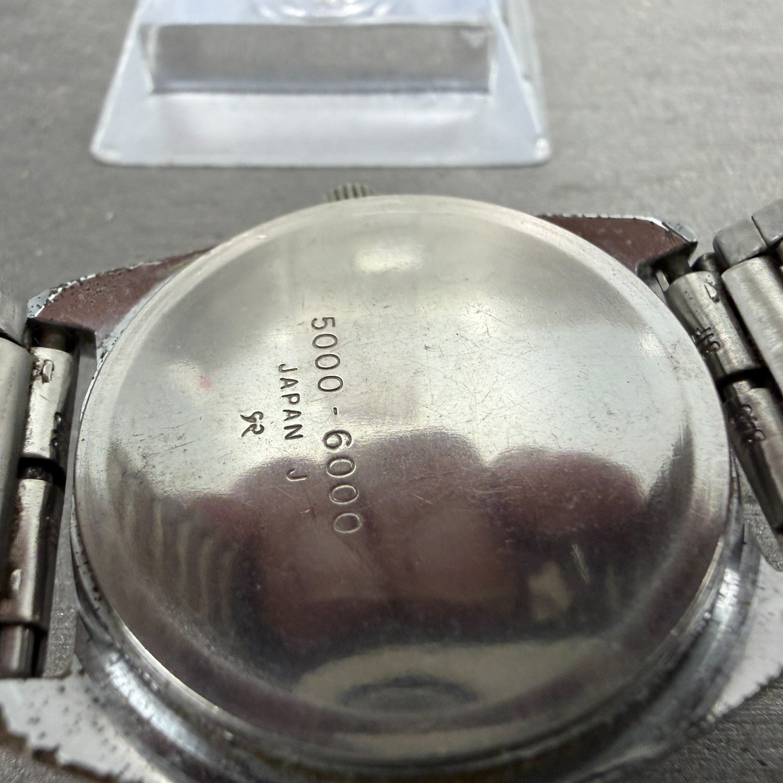 Seiko School Time Watch Men 33mm Silver Dial Steel Date Manual 5000-6000 Runs9