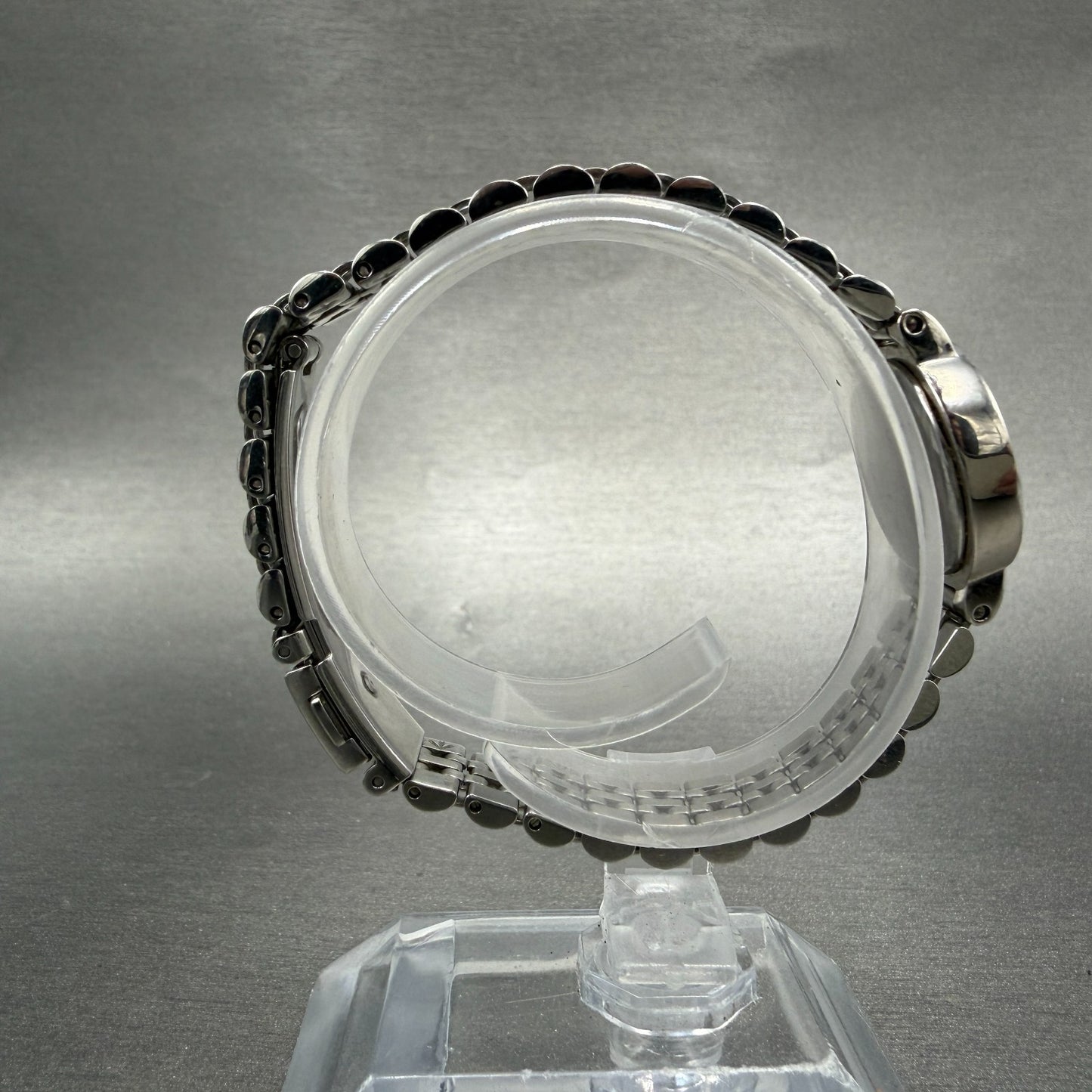 Seiko Pinky Girls Watch Women 20mm Black Dial Silver Tone Round 1N01-0NG0 Newbat8