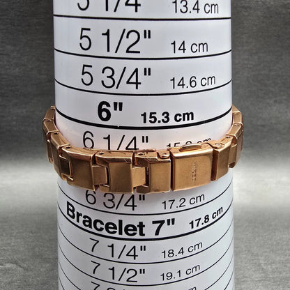 Seiko Wired Watch Women 17mm MOP Dial Rose Gold Rectangle 1N01-0JZ0 New Battery9