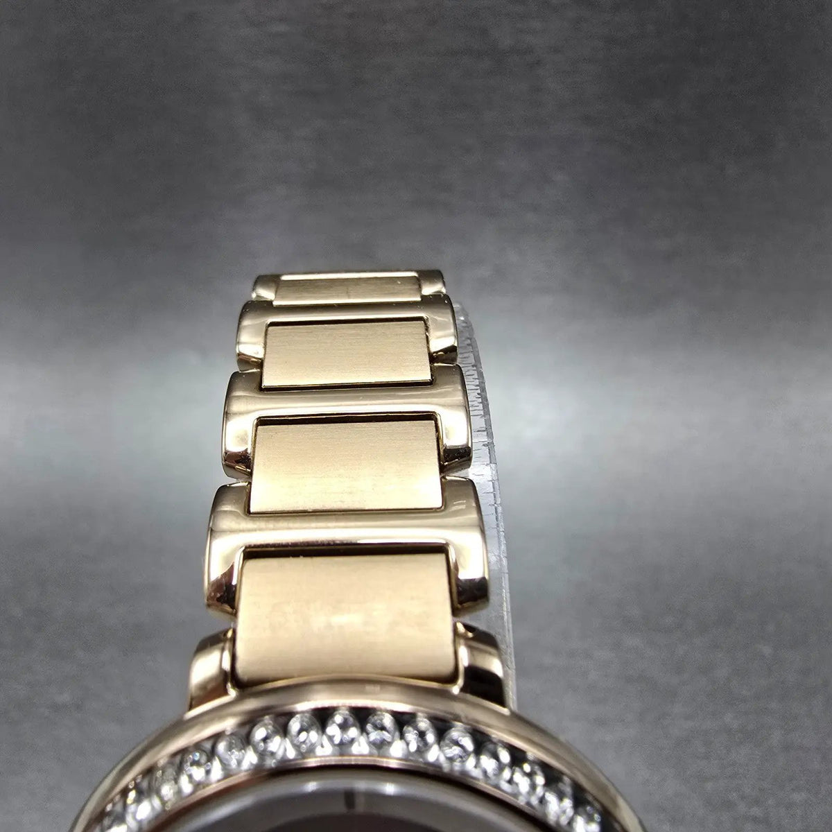 Citizen Silhouette Crystal Eco-Drive Watch Women 30mm MOP Dial Rose Gold Round z4