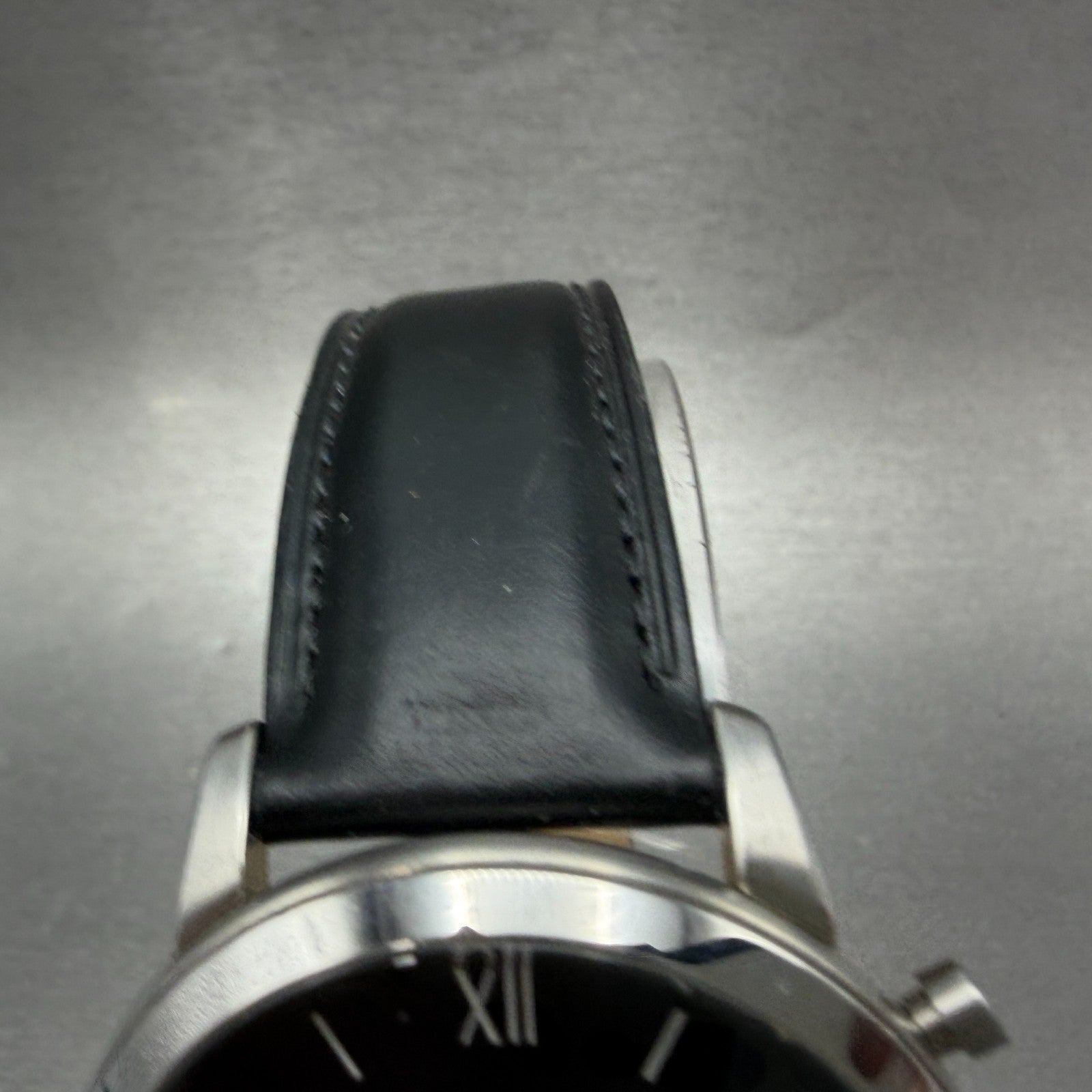 Fossil Neutra Chronograph Watch Men 44mm Black Dial Steel Date FS5452 NewBattery4
