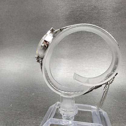 Citizen Fine Citizen Watch Women 14mm Silver Dial Silver Tone Oval Manual Runs6