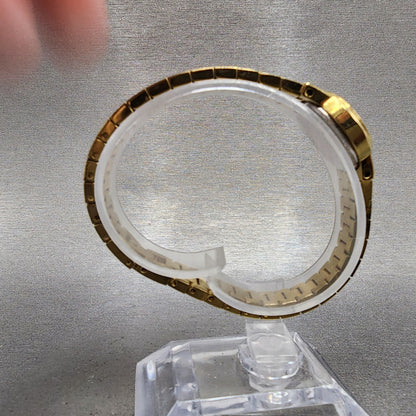 Citizen Watch Women 19mm Champagne Dial Gold Tone 5920S98594 New Battery8