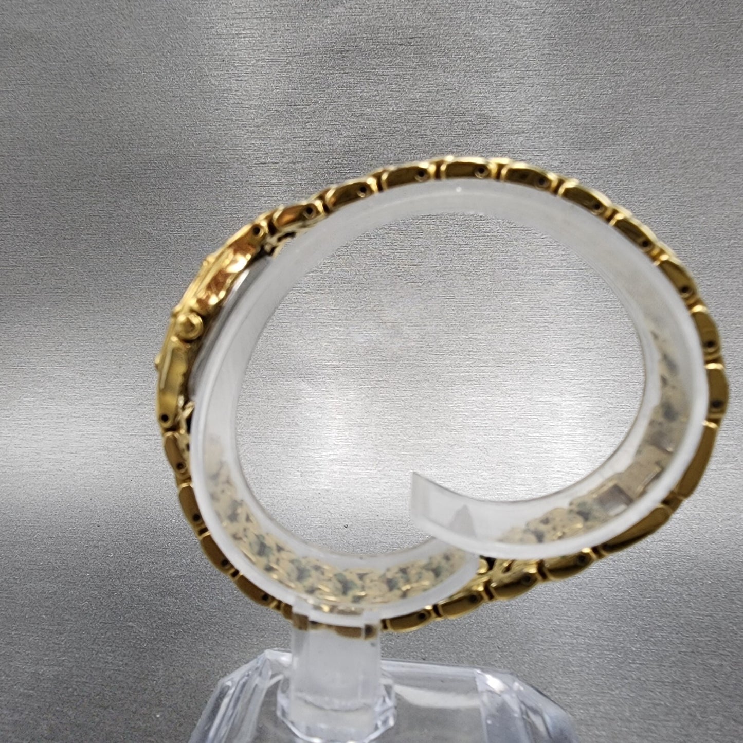 VTG Seiko Watch Women 23mm Champagne Dial Gold Tone Round 1N010019 New Battery5
