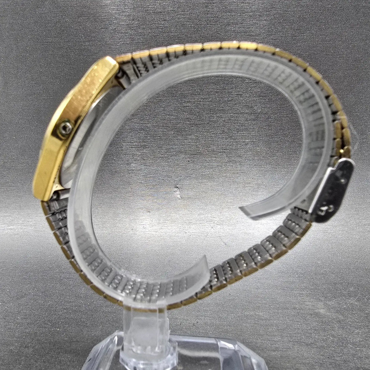 Seiko 7813-8009 Watch Case & Cream Dial Gold Tone Round 37mm W/Crystal and Hands6