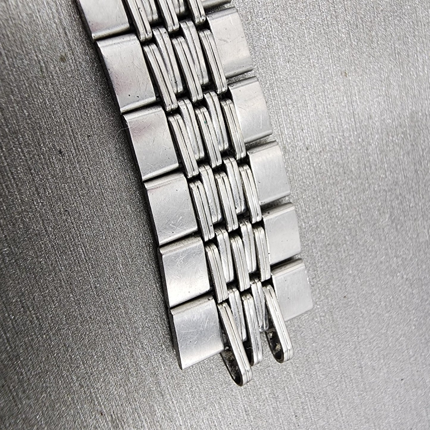 Seiko Bracelet 19mm Stainless Steel Tri Folding Clasp Vintage6