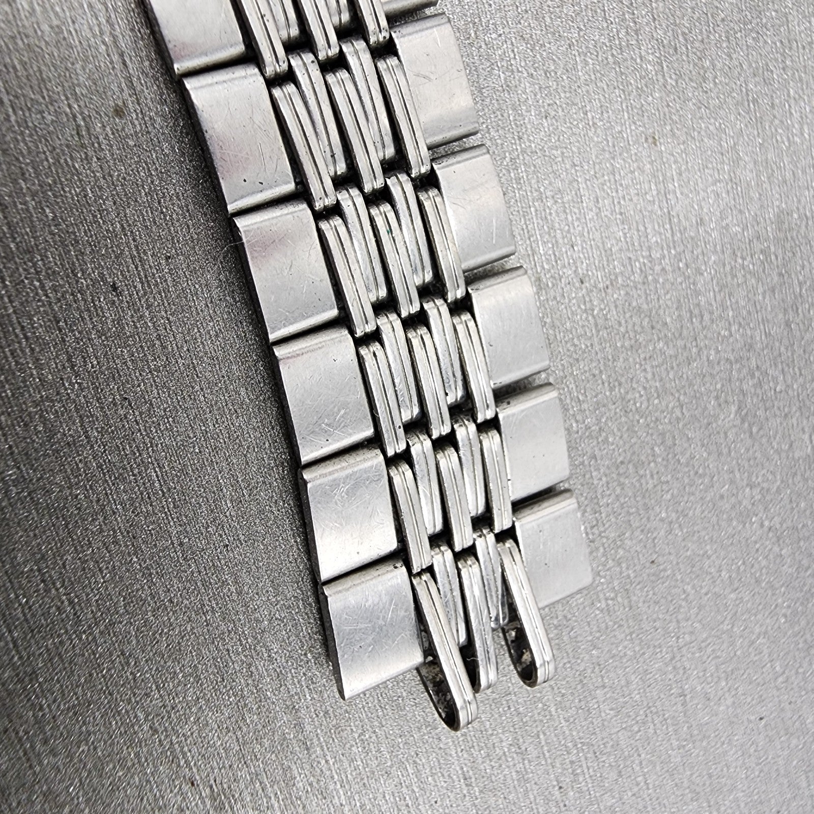 Seiko Bracelet 19mm Stainless Steel Tri Folding Clasp Vintage6