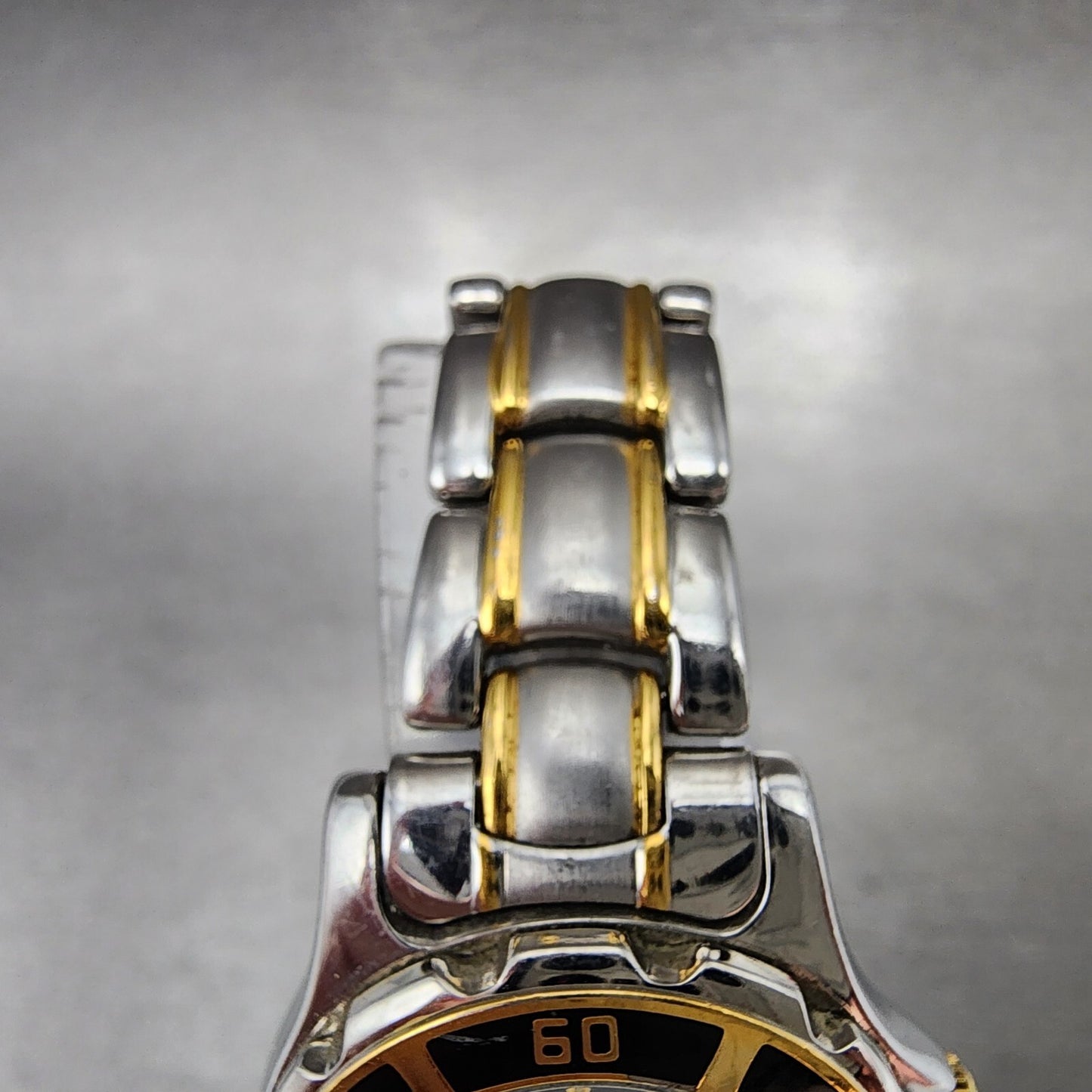 Bulova Marine Star Watch Women 27mm Black Dial Two Tone Date Round New Battery4