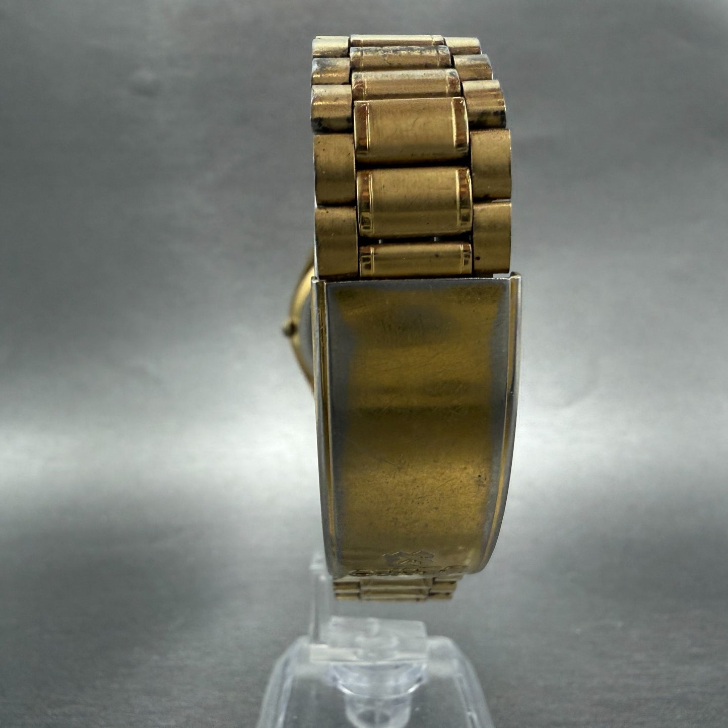 Seiko SQ Watch Men 34mm Champagne Dial Gold Tone REDA!!!!! 8123-8009 New Battery7