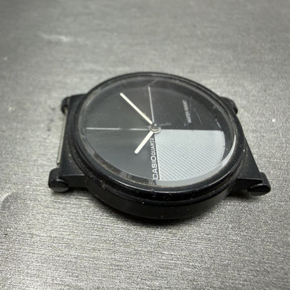 Casio Watch Unisex 32mm Black Dial Black Tone Round MQ-20WF New Battery3