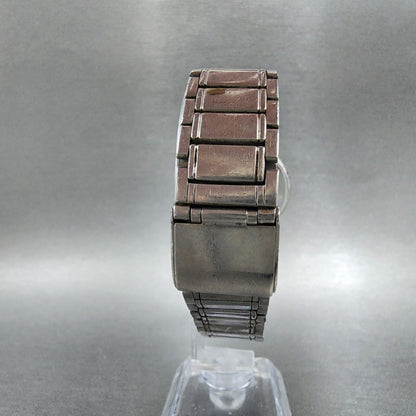 Seiko Spirit Watch Men 34mm White Dial Silver Tone Round 7N01-6A70 New Battery