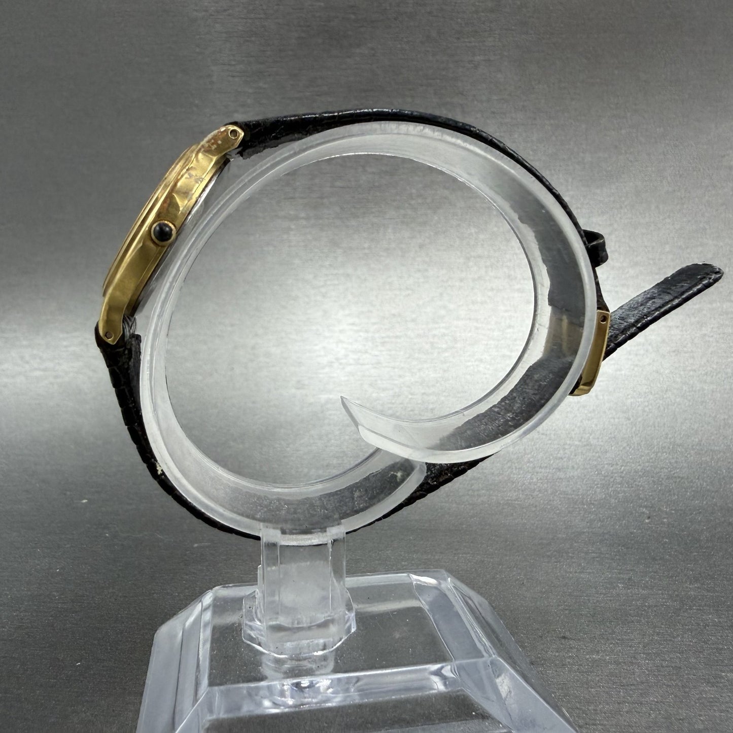 Seiko Exceline Watch Women 24mm White Dial Gold Tone 7321-044B New Battery8
