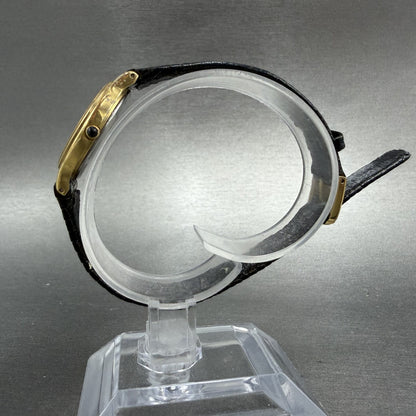 Seiko Exceline Watch Women 24mm White Dial Gold Tone 7321-044B New Battery8