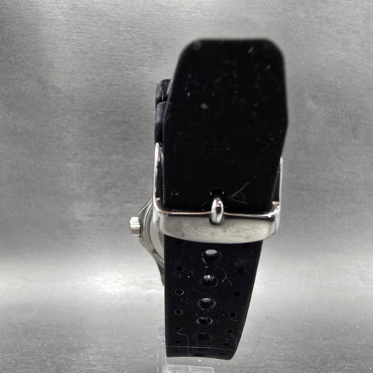 Vostok Amphibia Watch Men 40mm White Dial Silver Tone Automatic 120813 Runs7