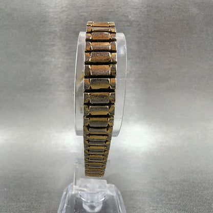 Seiko Watch Women 26mm White Dial Gold Tone Small Seconds Round 2K020039 NewBat7