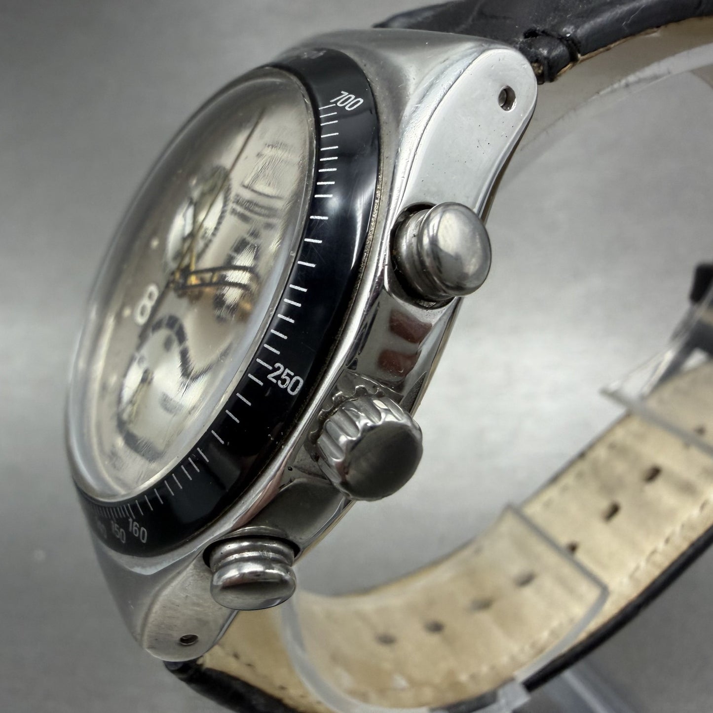 Swatch Irony Chrono Get in the Game Watch Men 40mm Silver Dial Steel Date YCS4502