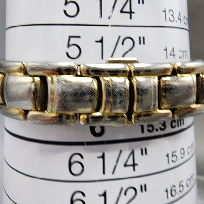 Seiko Watch Women 22mm MOP Dial Two Tone Round 1n000fz0 New Battery10