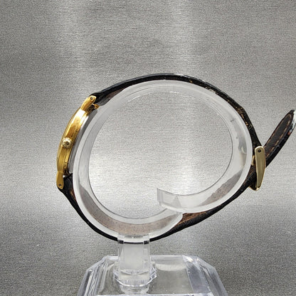 Seiko Watch Women 26mm White Dial Gold Tone Round 1n000d59 New Battery6