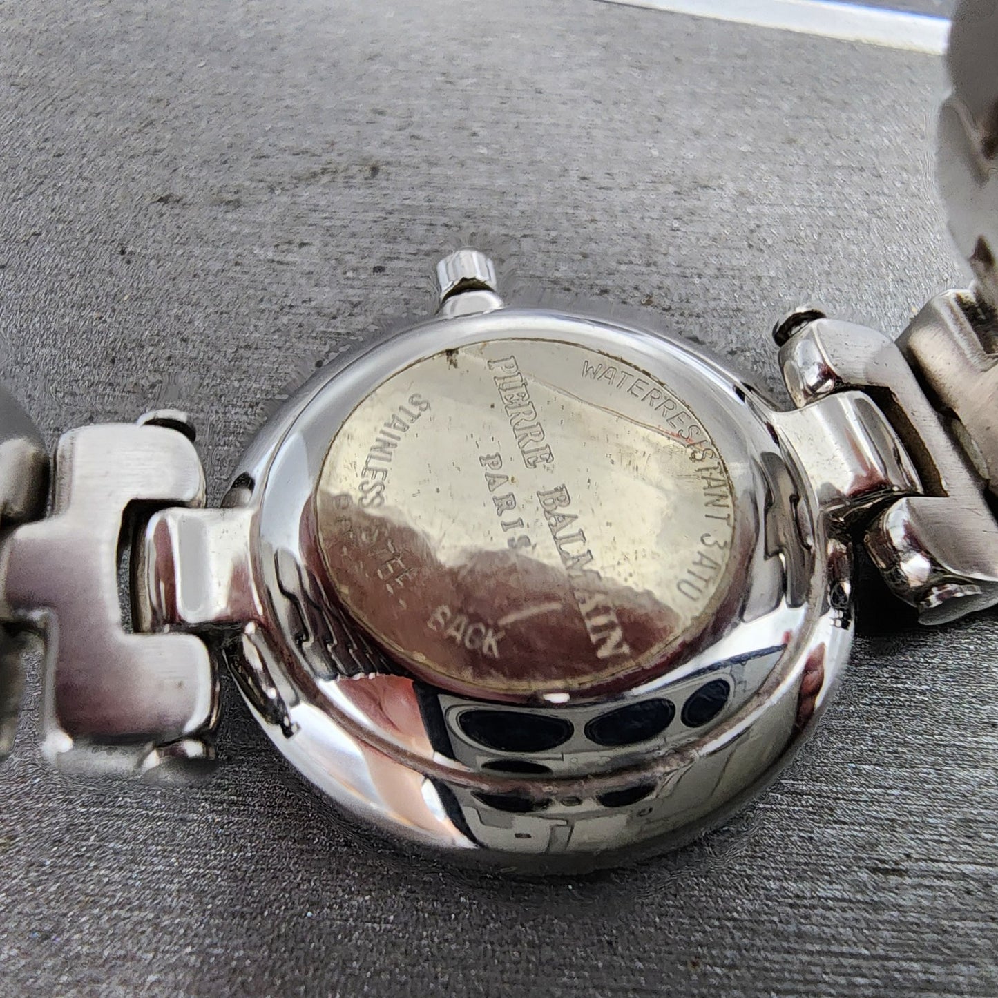 Balmain Watch Women 26mm Silver Dial Silver Tone Small Seconds  New Battery8