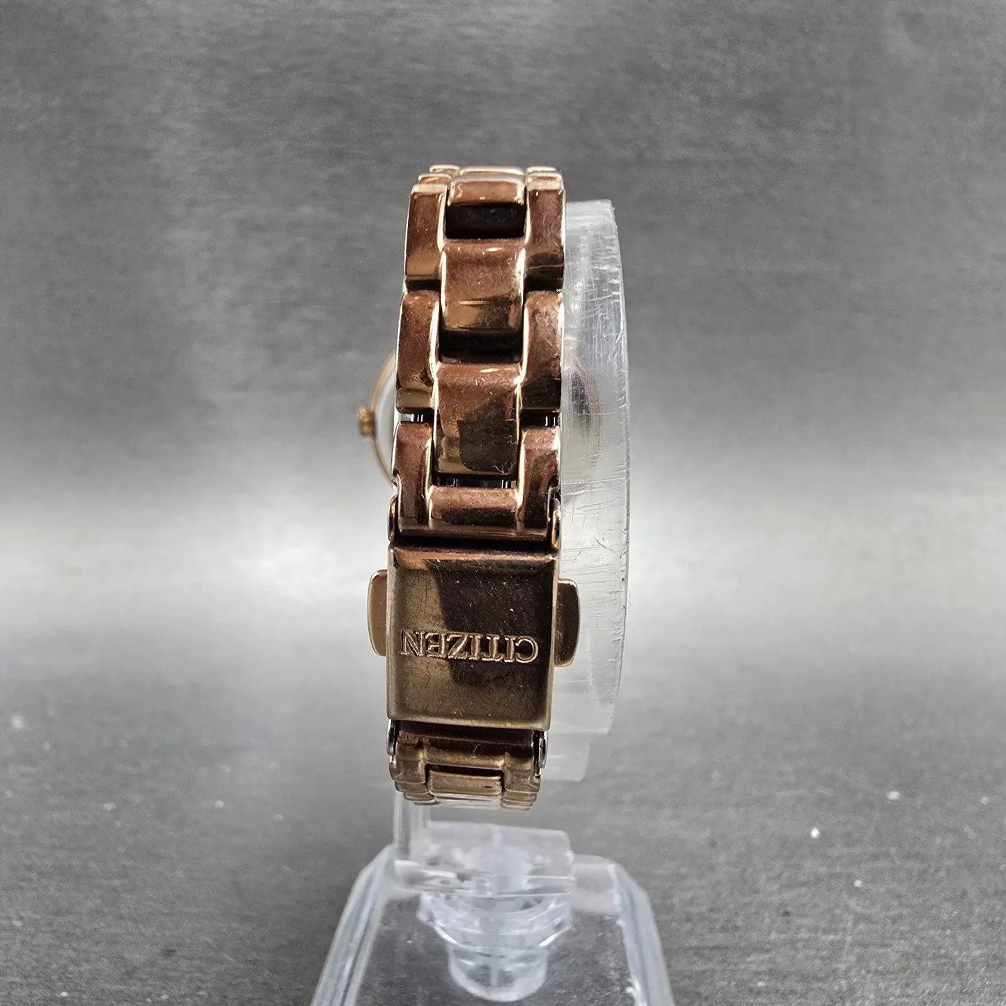 Citizen Eco-Drive Watch Women 28mm MOP Dial Rose Gold Tone E031-R008960 Runs9