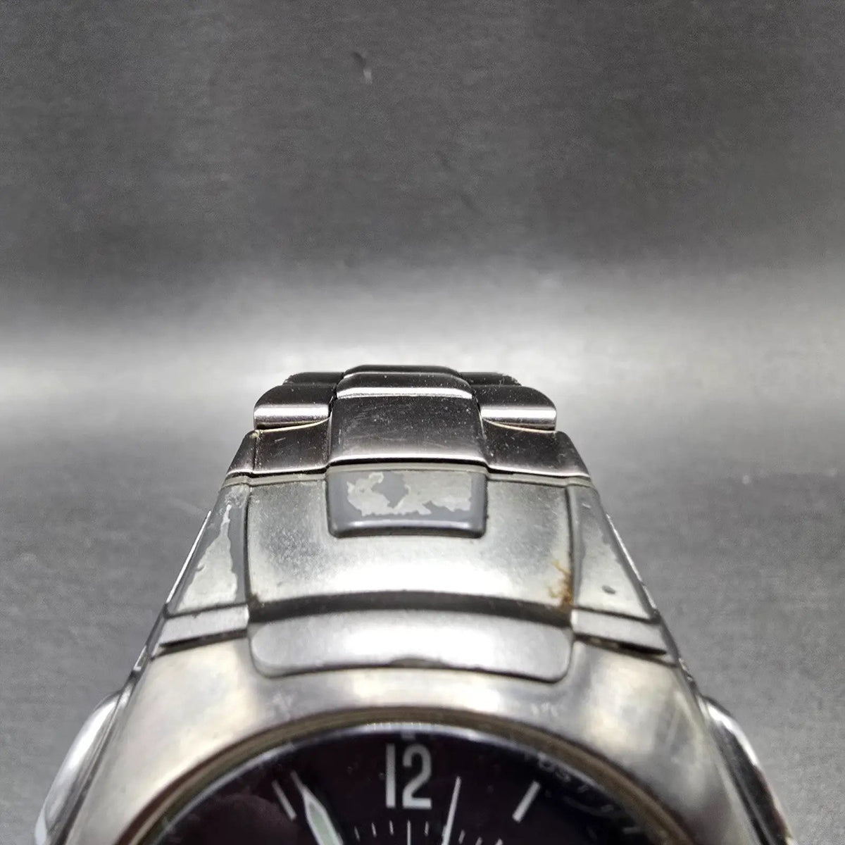 Casio WVA-430TJ Watch Men 42mm Blue Dial Silver Alarm Chrono Waveceptor PARTS5