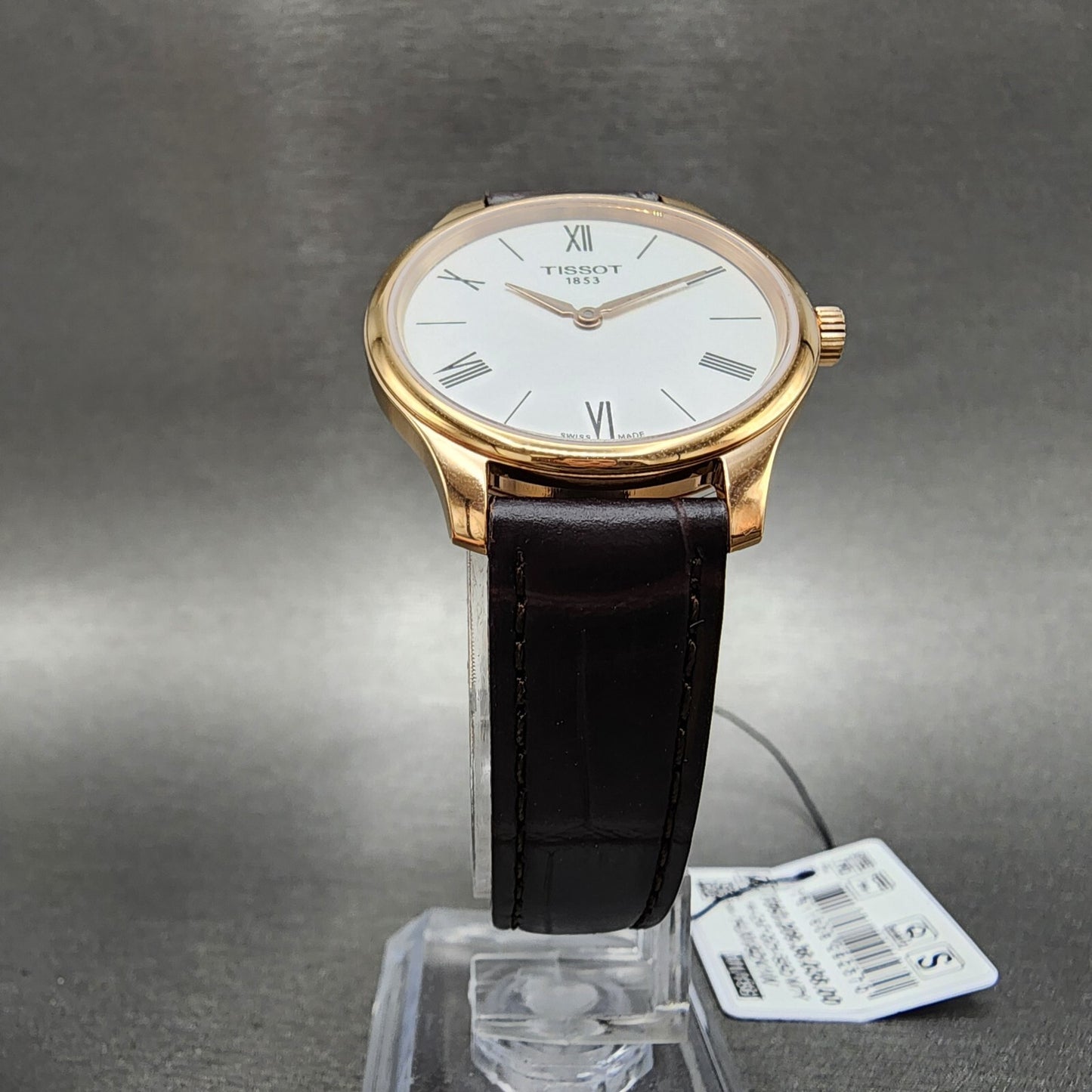 Tissot TClassic Tradition Watch Women 31mm White Dial Rose Gold Tone Round5