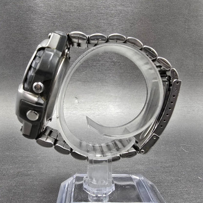 Casio Duro 200 Watch Men 43mm Gray Silver Analog Digital DRO-207 New Battery JDM6