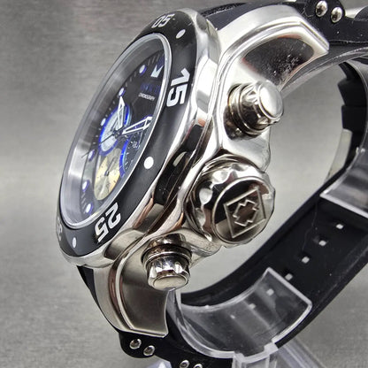 Invicta Pro Diver Chronograph Watch Men 48mm Black Dial Steel Date 24851 New Bat2
