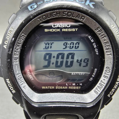Casio G-Shock GL-7200 Watch Men 47mm Digital Black Tone Alarm Chronograph READ!!1