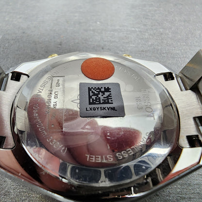 Tissot PR100 Chronograph Watch Women Silver Dial TwoTone T101.917.22.031.00 PART10