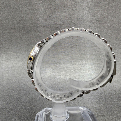 Seiko Lucent Watch Women 22mm Cream Dial Two Tone 1f21-0g80 New Battery