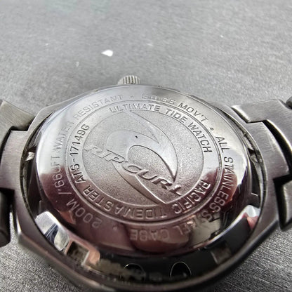 Ripcurl Pacific Tidemaster Watch Women 36mm MOP Dial Silver Moon Phase READ!!!!!10