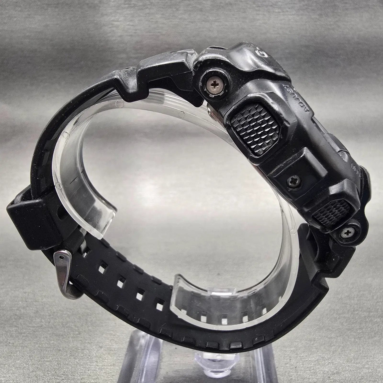 Casio G-Shock GA-100MC Watch Men 51mm Black Dial Black Tone Alarm Chrono New Bat8