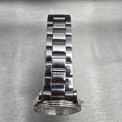 Citizen Watch Men 34mm Silver Dial Silver Tone Date Gemmed 1112-S088275 New Batt4