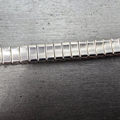 Navajo S.Y. Silver Watch Band Tips 11mm Turquoise Leaves Design Vintage9