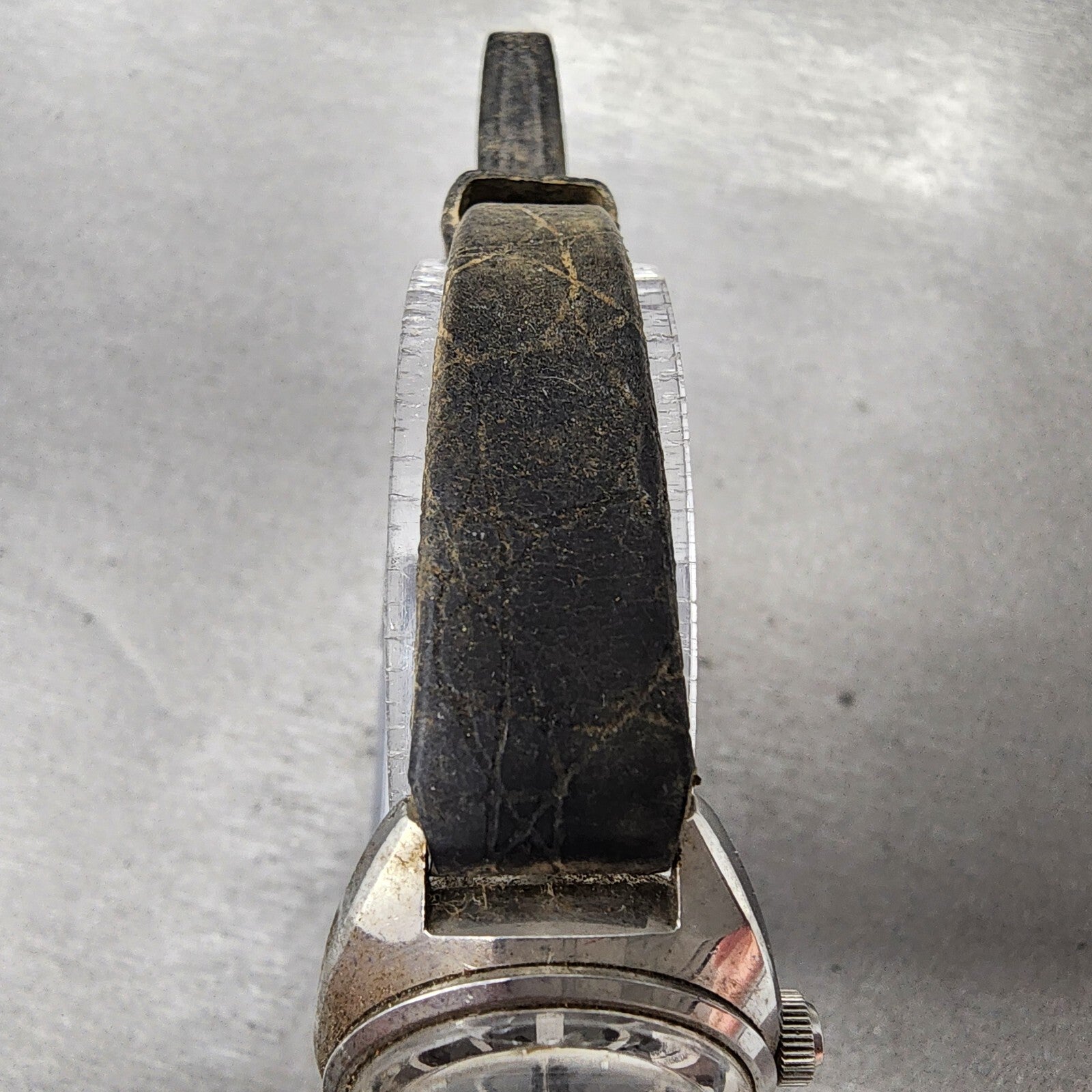 Seiko Matic Lady Watch Women 23mm Black Dial Silver Tone Automatic 251702104