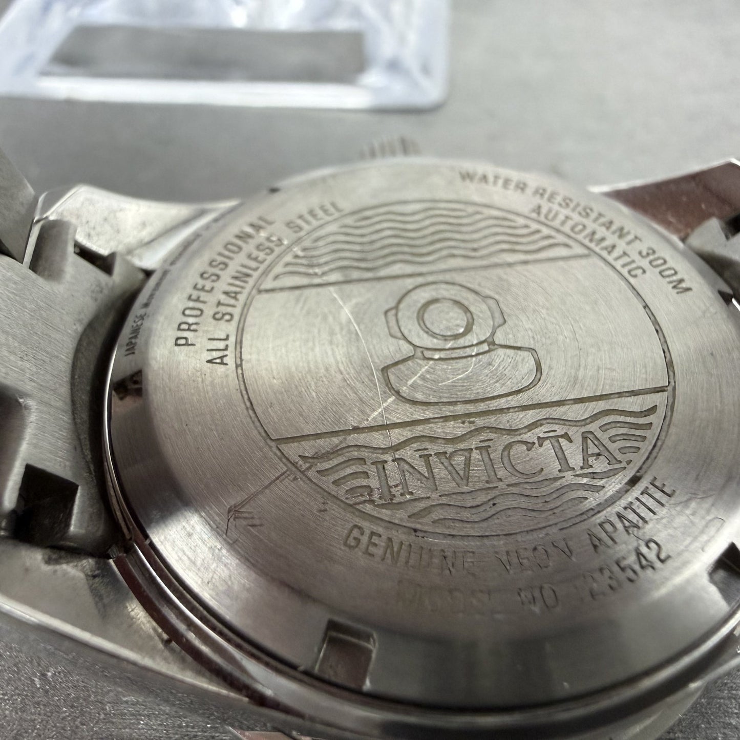 Invicta Grand Diver Watch Women 38mm Silver Dial Steel Gem Set Date Automatic9