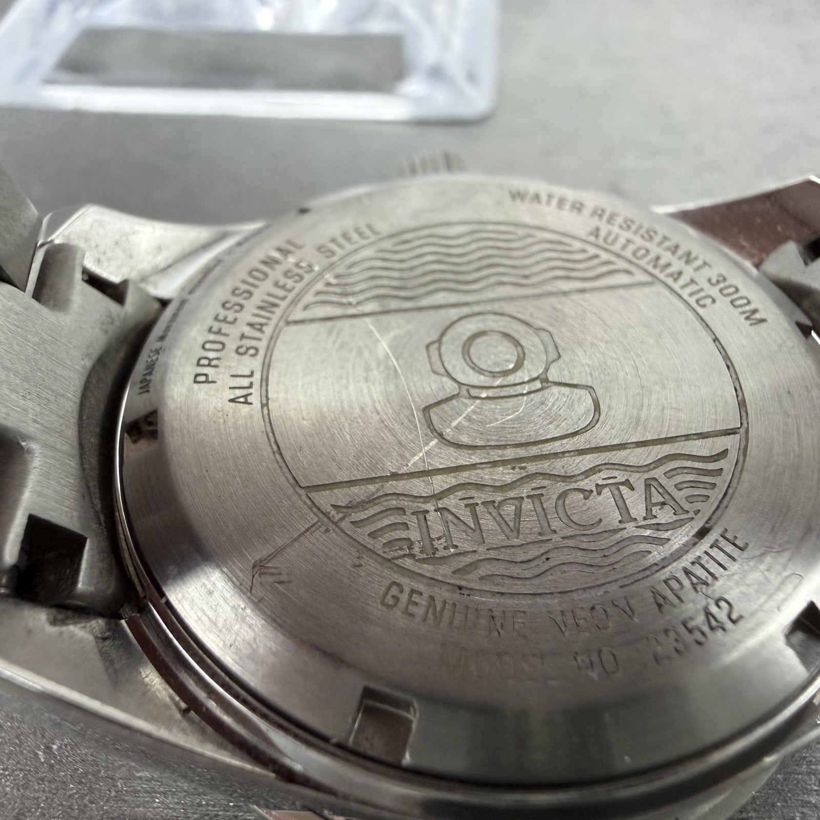 Invicta Grand Diver Watch Women 38mm Silver Dial Steel Gem Set Date Automatic9