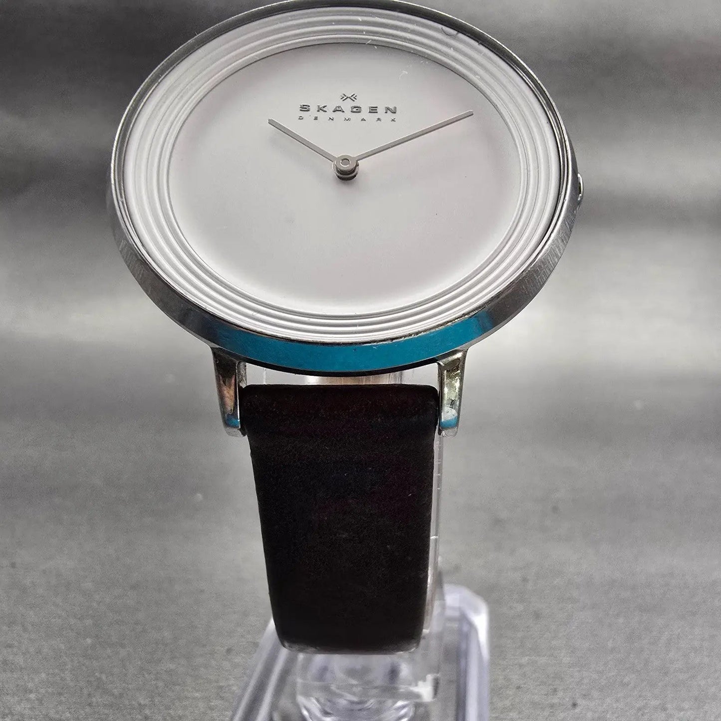 Skagen Ditte Watch Women 36mm White Dial Silver Tone Round SKW2214 New Battery5
