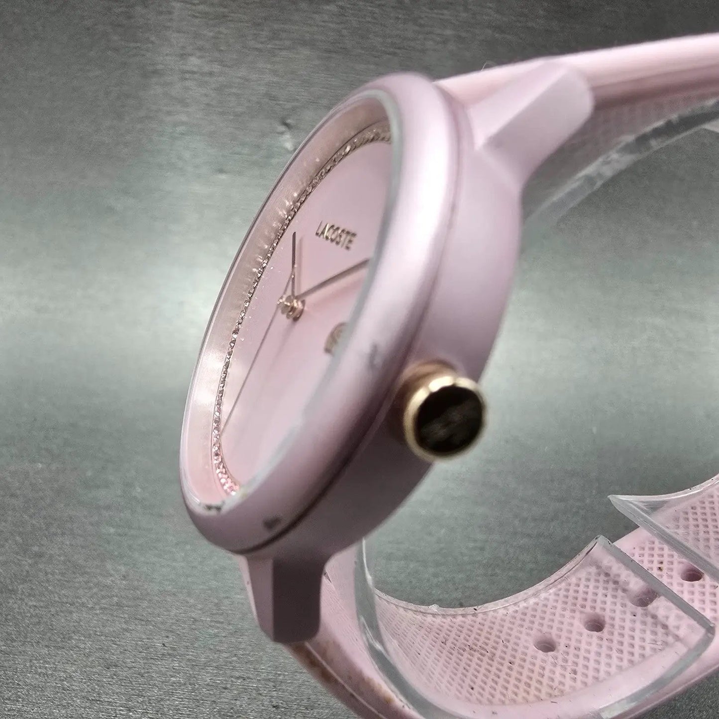 Lacoste 12.12 Go Watch Women 36mm Pink Dial Pink Tone Round New battery2