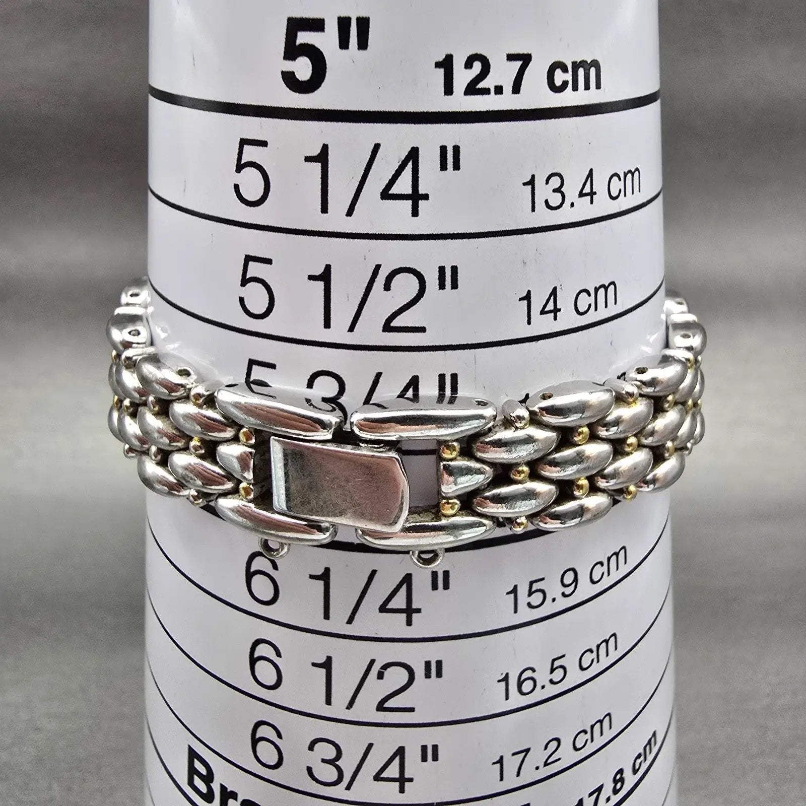 Seiko Belfina Watch Women 21mm MOP Dial Two Tone Gemmed Round 1F21-0C70 New Batt9