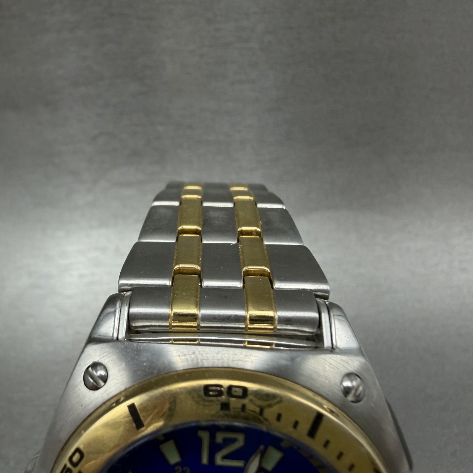 Casio Waveceptor Watch Men 43mm Blue Dial Two Two Daydate WVQ200HA Works4