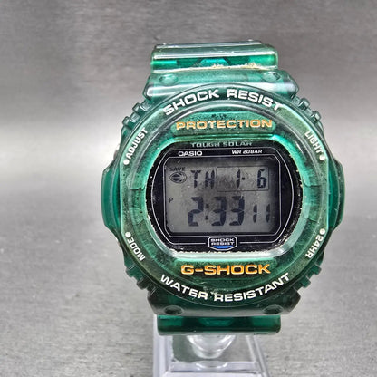 Casio G-Shock GL-240 Watch Men 45mm Green Alarm Chronograph Daydate Solar PARTS0
