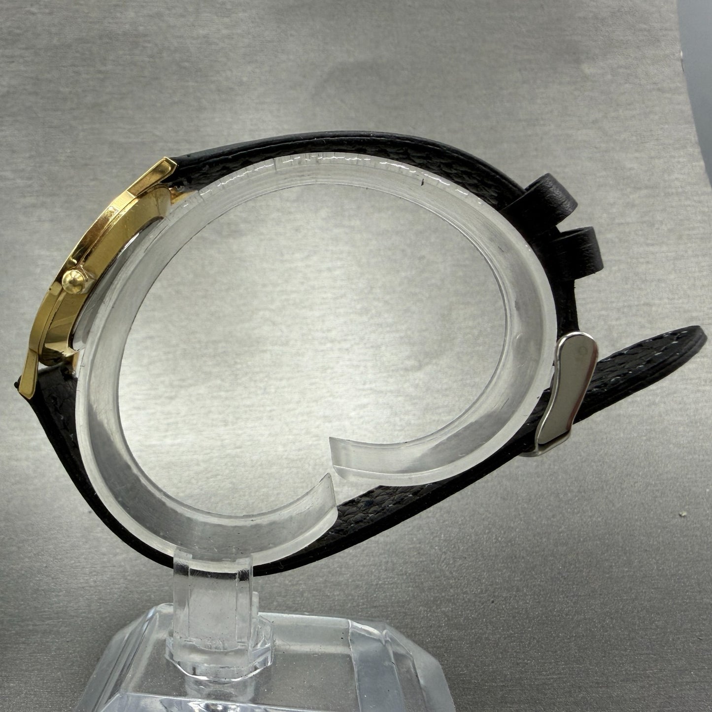 Movado Museum Watch Unisex 31mm Brown Dial Gold Tone Round 87-33-882 New Battery6