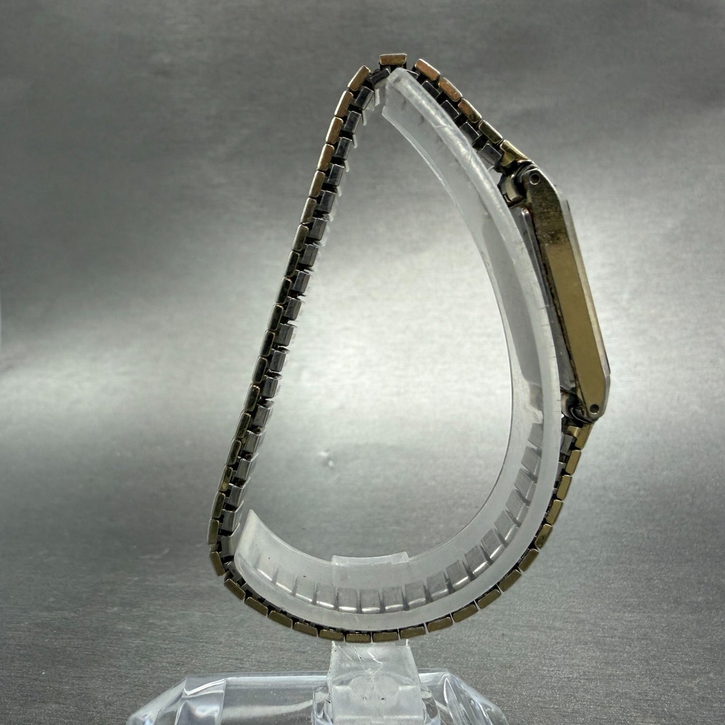 Citizen CQ tank Watch Women 14mm Black Dial Gold Tone 2250-K00535 New Battery8